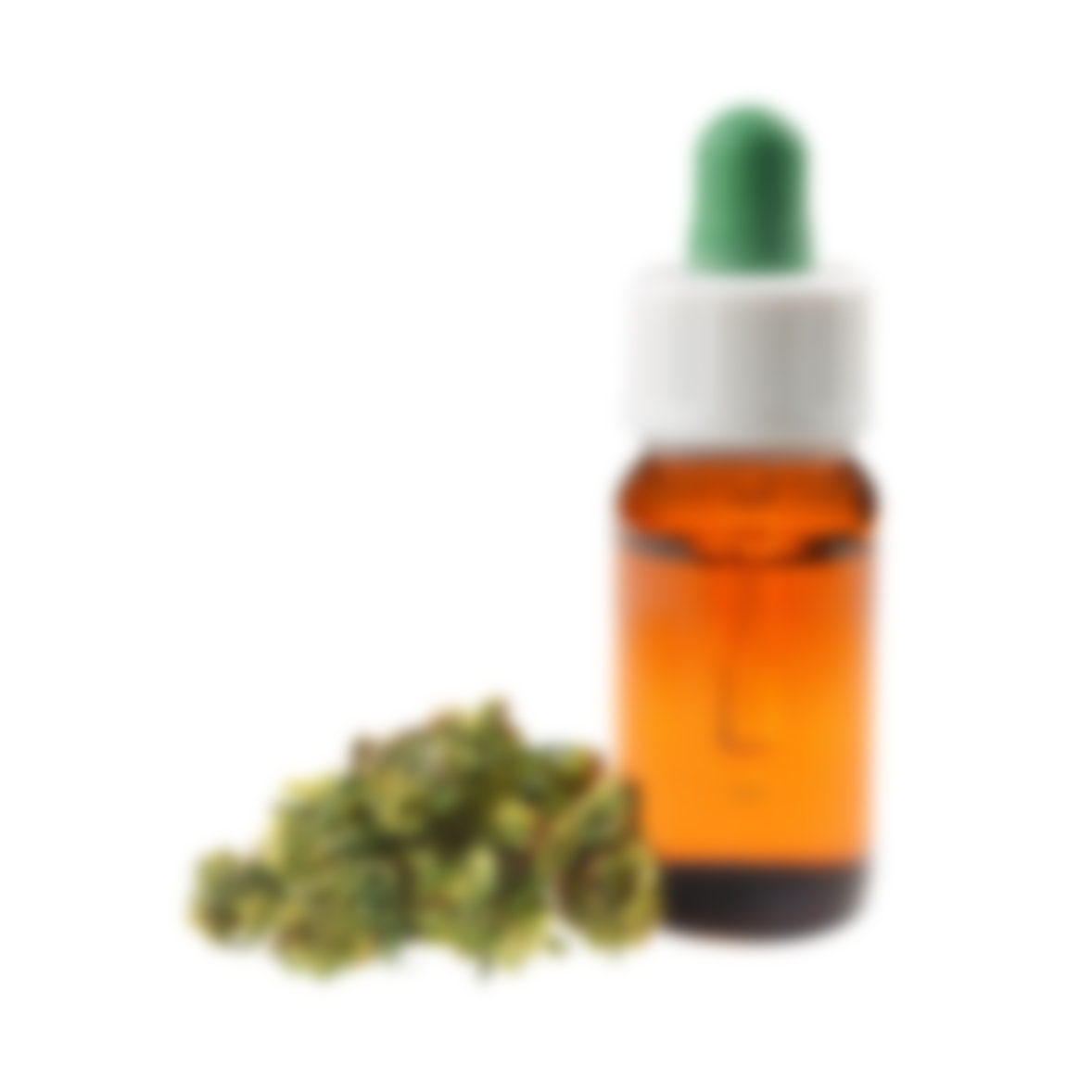 Marijuana cbd bottle